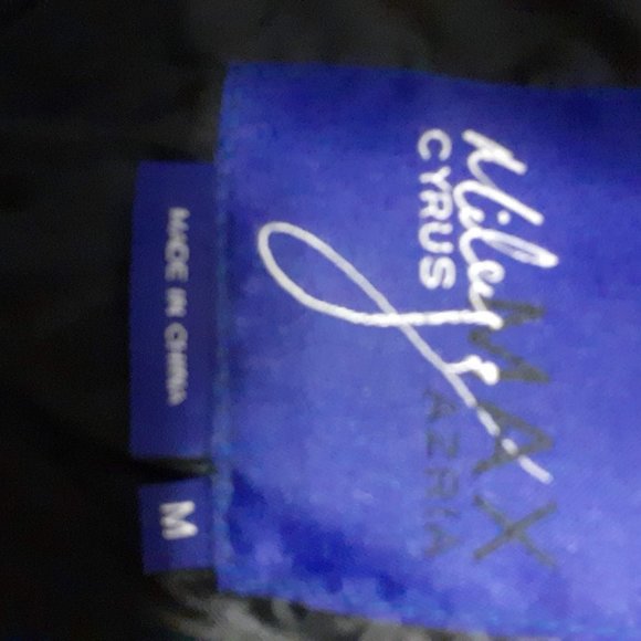 Miley Cyrus x Max Azria Leather Jacket Faux - Picture 3 of 6